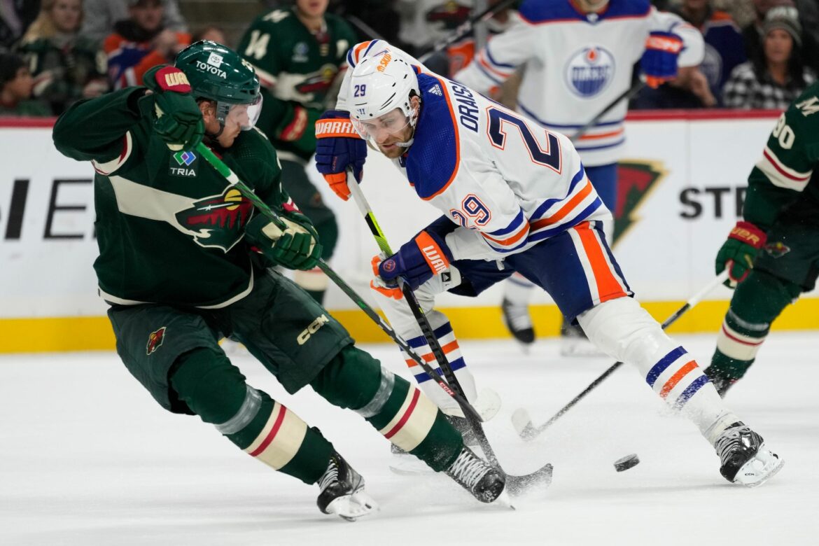 NHL: Vorlage von Draisaitl erneut zu wenig für Oilers