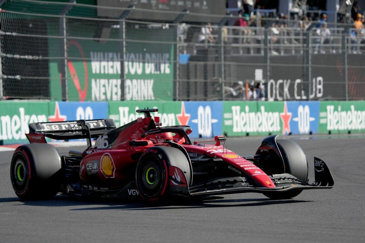 Ferrari-Duo schlägt Verstappen in Mexiko-Qualifikation