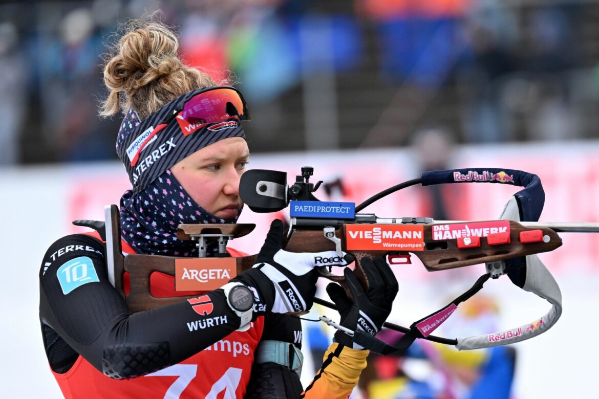 Biathletin Grotian verliert Weltcup-Platz