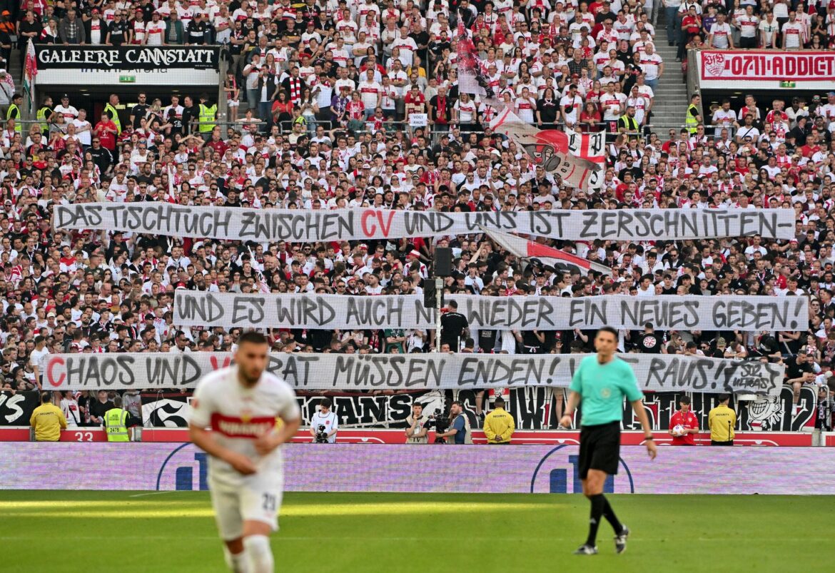 VfB-Fans protestieren erneut gegen eskalierten Machtkampf