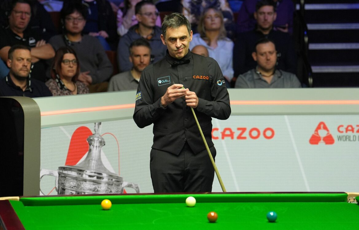 Ex-Weltmeister O’Sullivan und Trump bei Snooker-WM raus