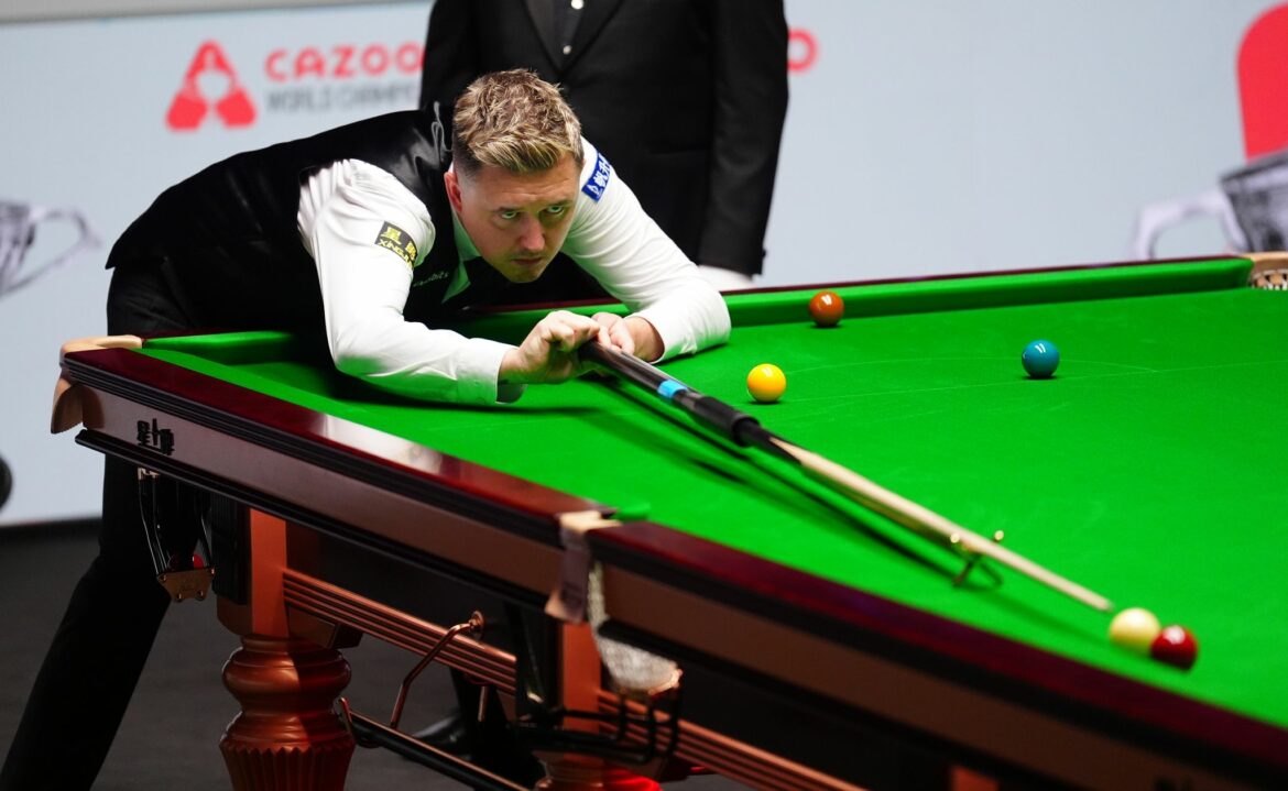 Snooker-Profi Kyren Wilson vor Titelgewinn bei der WM