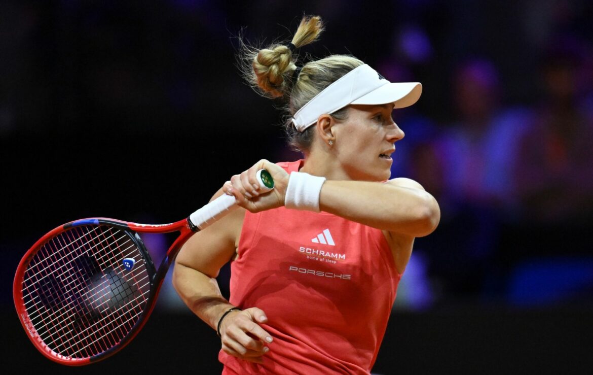 Kerber beim Turnier in Rom in Runde zwei