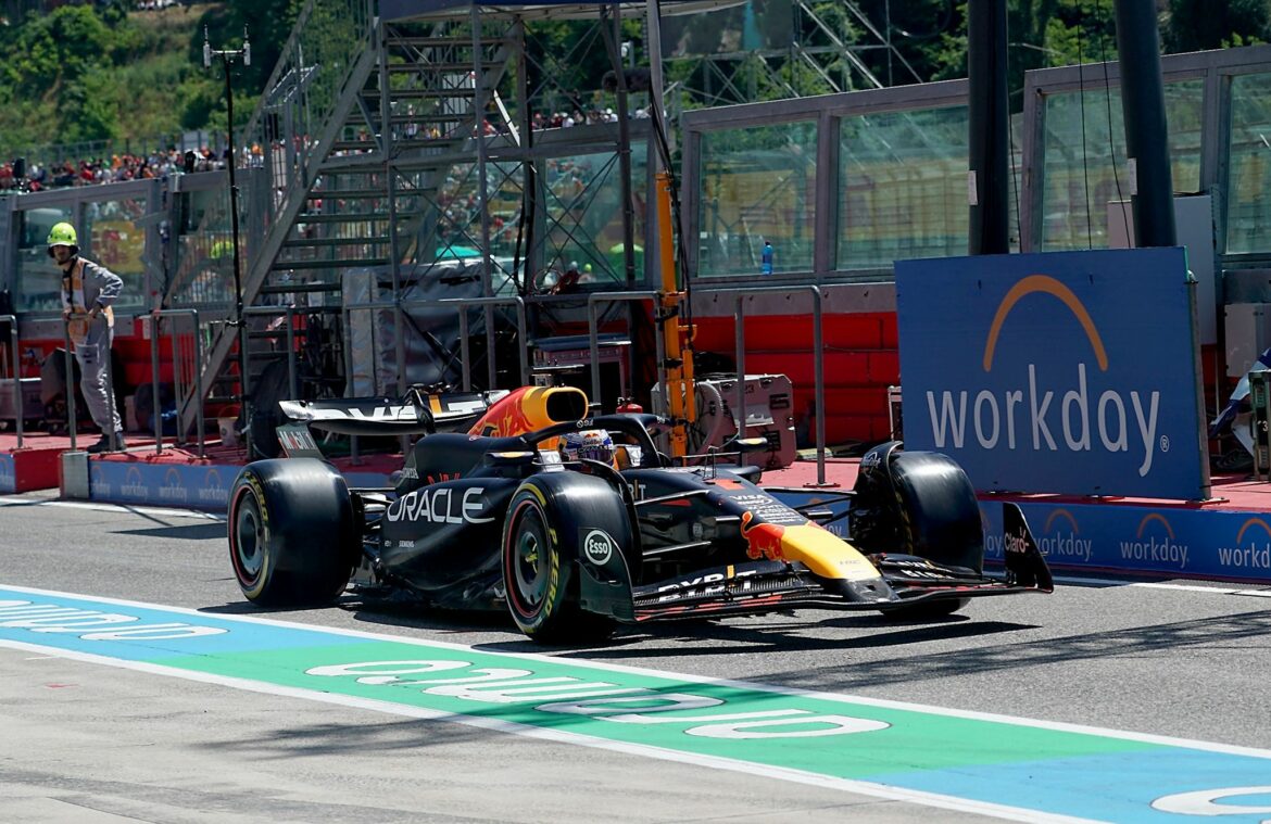 Verstappen stellt mit Imola-Pole Rekord von Senna ein