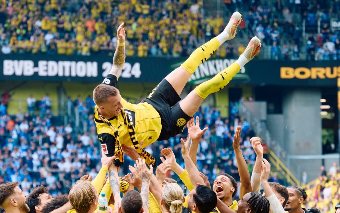 Ovationen: Abschiedsfest für Reus macht Mut für Wembley