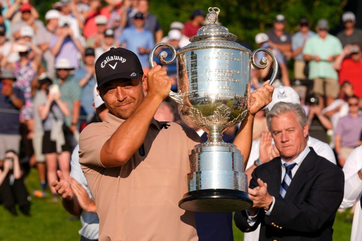 Mit Rekord zum Sieg: Schauffele gewinnt PGA Championship