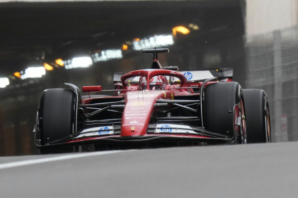 Leclerc Schnellster im Monaco-Training – Verstappen hadert