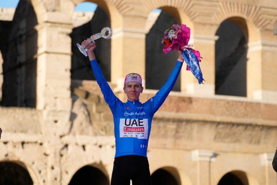 Triumph in Rom: Pogacar gewinnt den Giro d’Italia