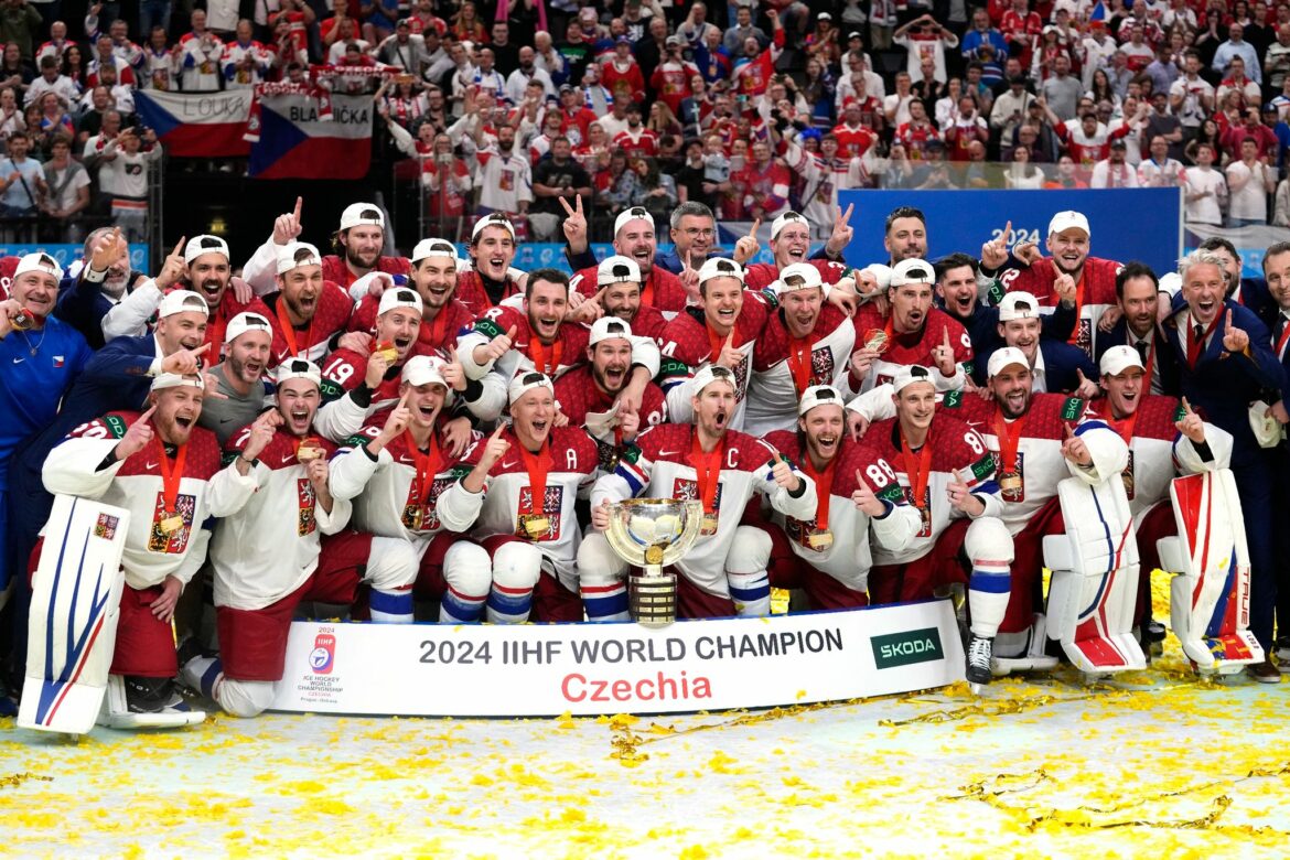 13. WM-Titel: Tschechien feiert seine Eishockey-Helden