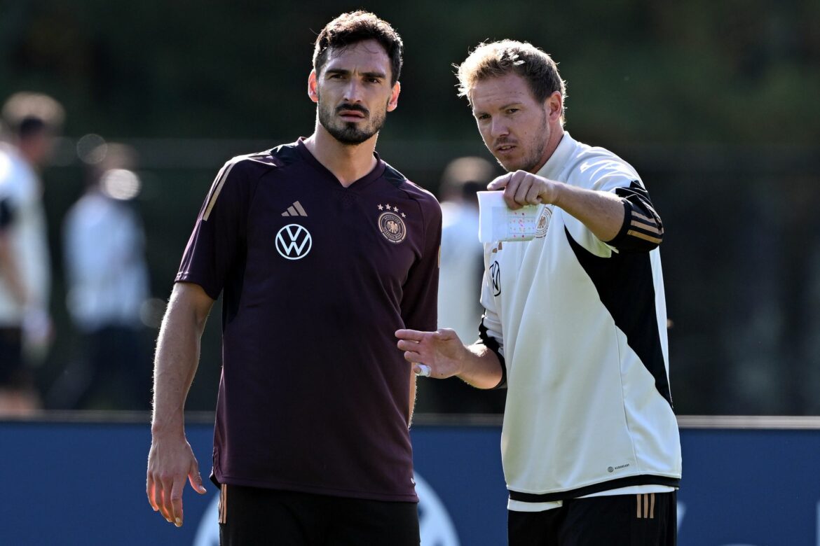 Hummels: Gespräch mit Nagelsmann «kurz und enttäuschend»