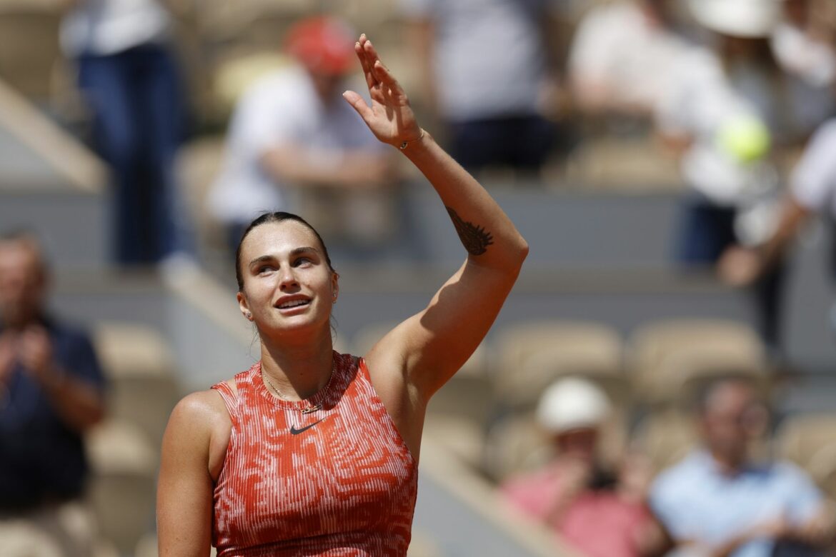 Rybakina und Sabalenka im Viertelfinale der French Open