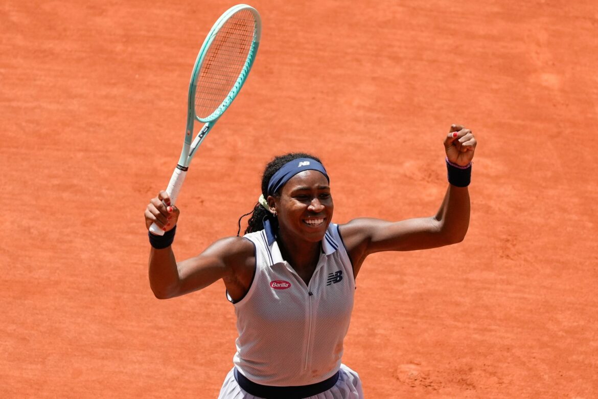 Gauff macht Halbfinal-Einzug bei French Open perfekt