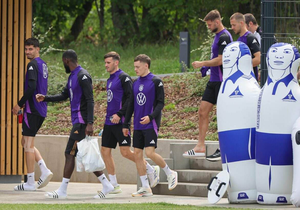 DFB-Abschlusstraining immer im Teamquartier