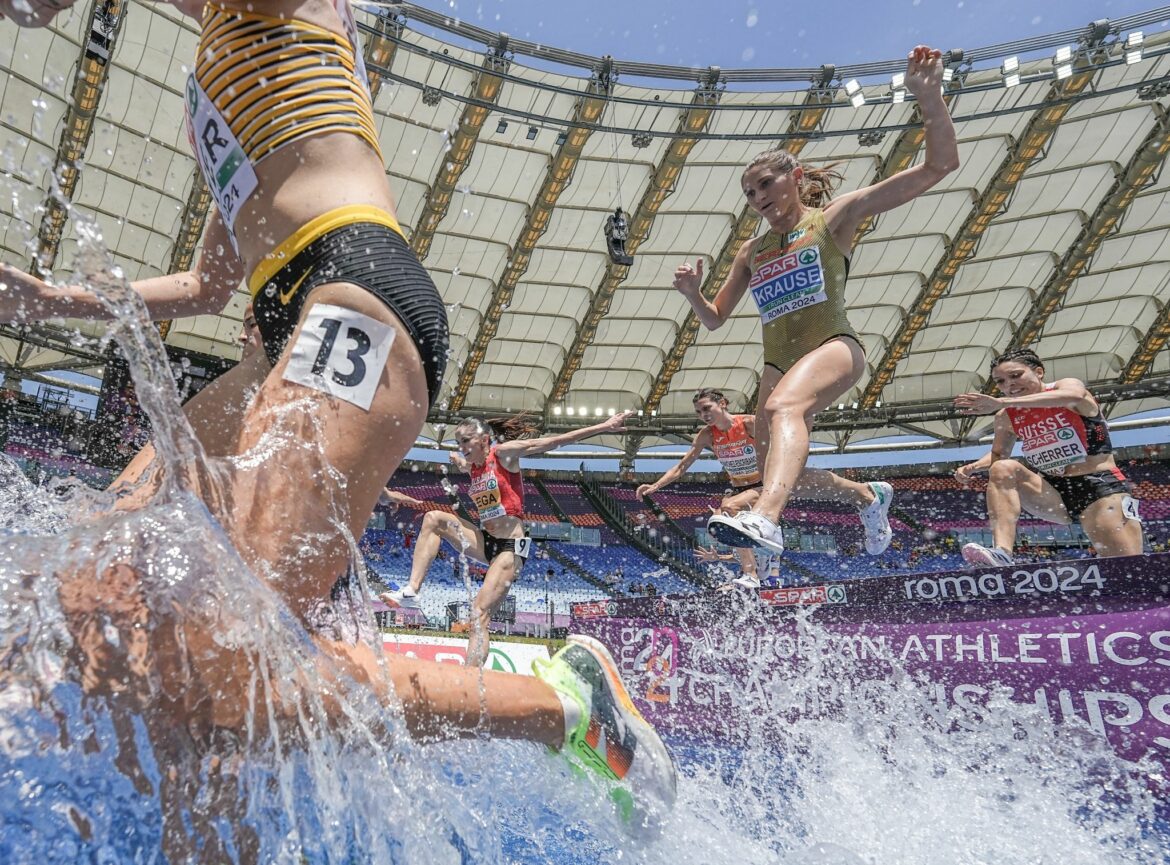 Krause und Meyer im Hindernis-Finale bei Leichtathletik-EM