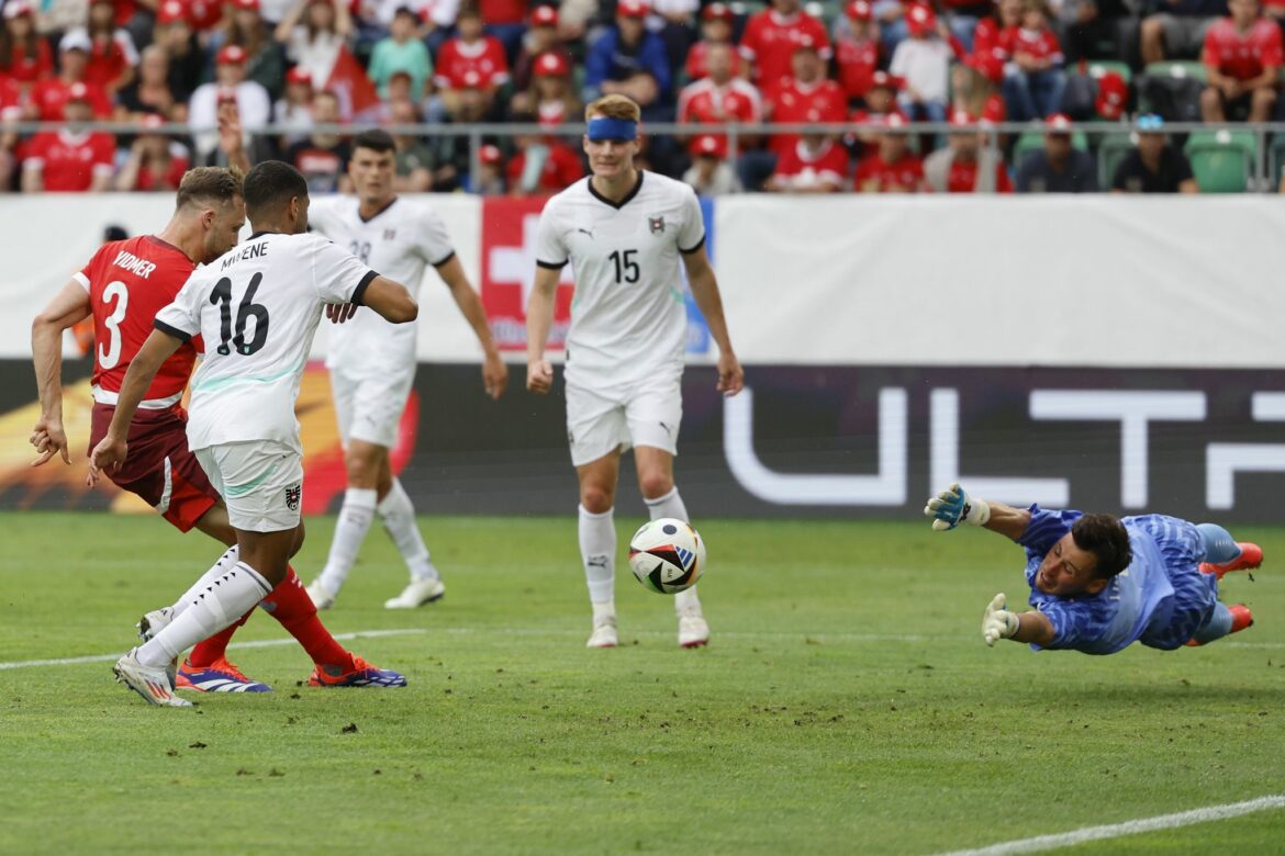 Testspiel: Widmer rettet Schweiz 1:1 gegen Österreich