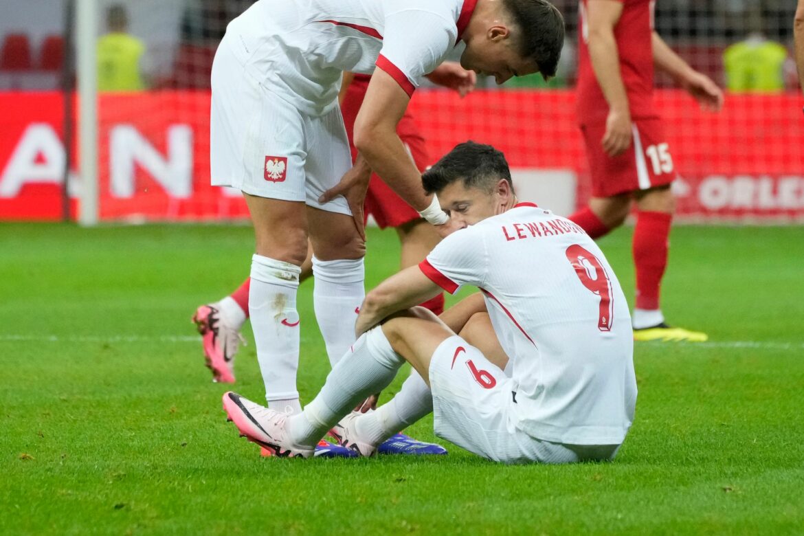 Bangen um Lewandowski: Polen mit großem Verletzungspech