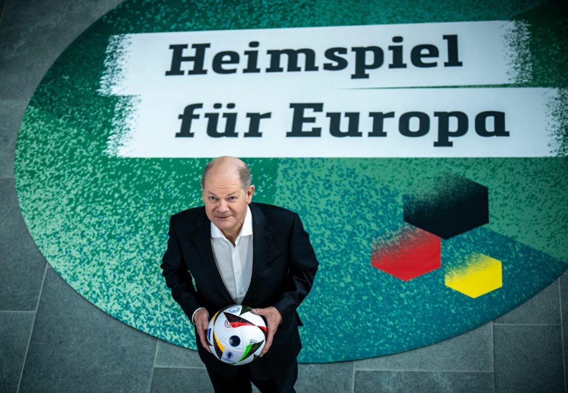 Scholz zum Start der Fußball-EM: «Je bunter, desto besser»