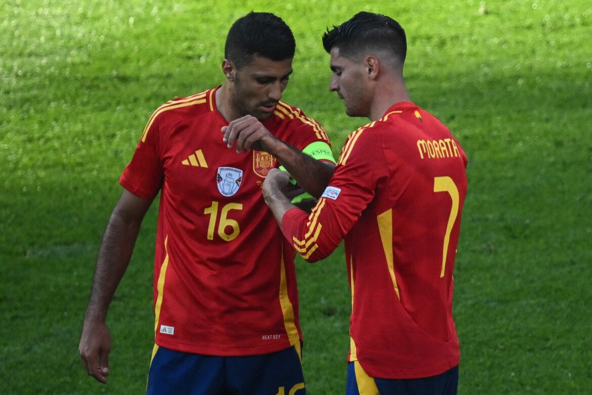 Angeschlagene Spanier Morata und Rodri bereit für Italien