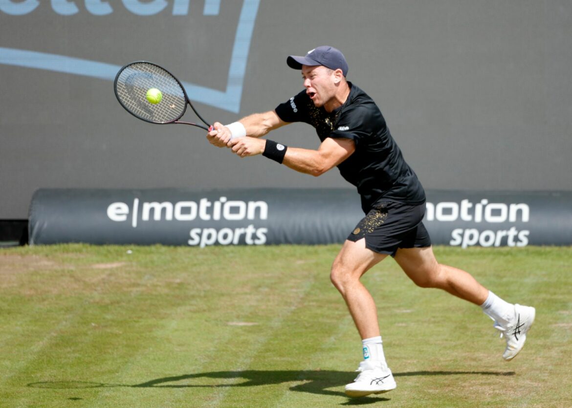 Koepfer in Halle im Achtelfinale