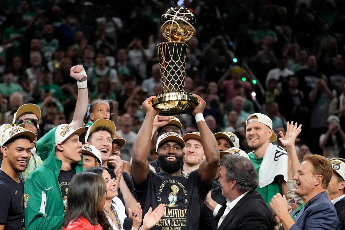 18 Titel in der NBA: Celtics setzen sich die große Krone auf