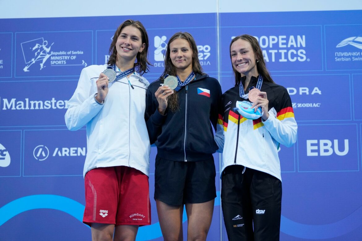 Überraschungs-Bronze durch Freistilschwimmerin Maier bei EM