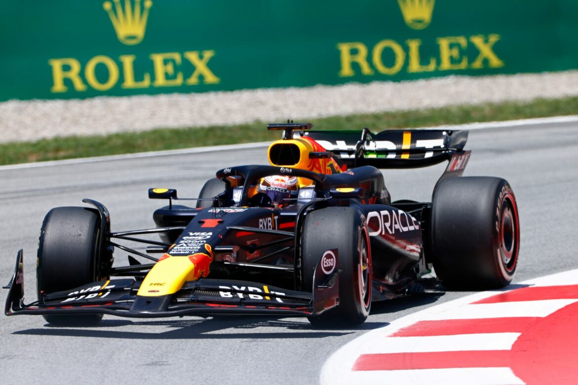 Verstappen im Spanien-Aufttakttraining hinter Norris