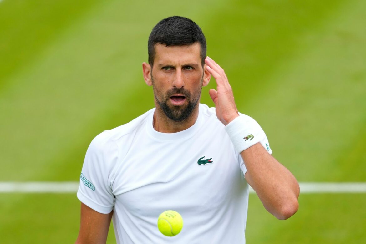 Hält das Knie? Djokovic für Wimbledon optimistisch