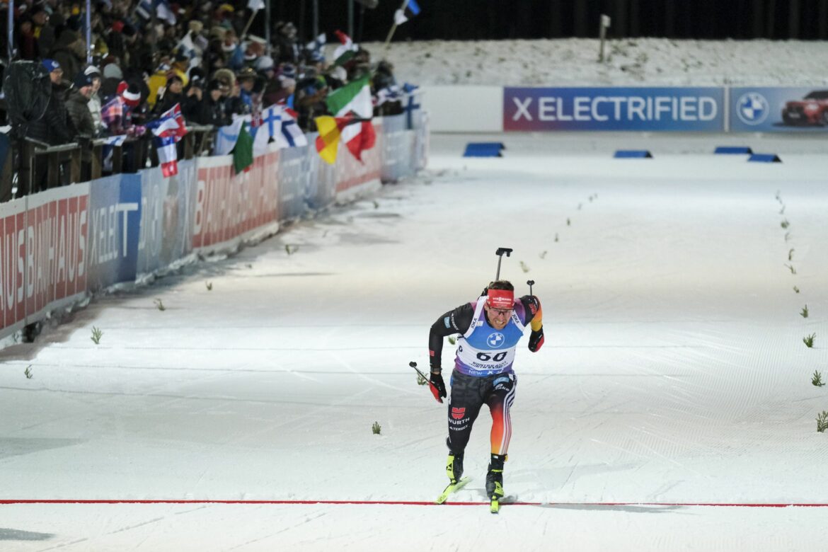 Biathlon: Nawrath sprintet auf Rang acht – Thingnes Bö siegt