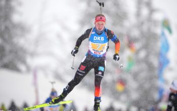 Biathletin Grotian feiert ersten Weltcupsieg vor Preuß