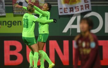 Vier Tore in 25 Minuten: Wolfsburg dank Jonsdottir weiter