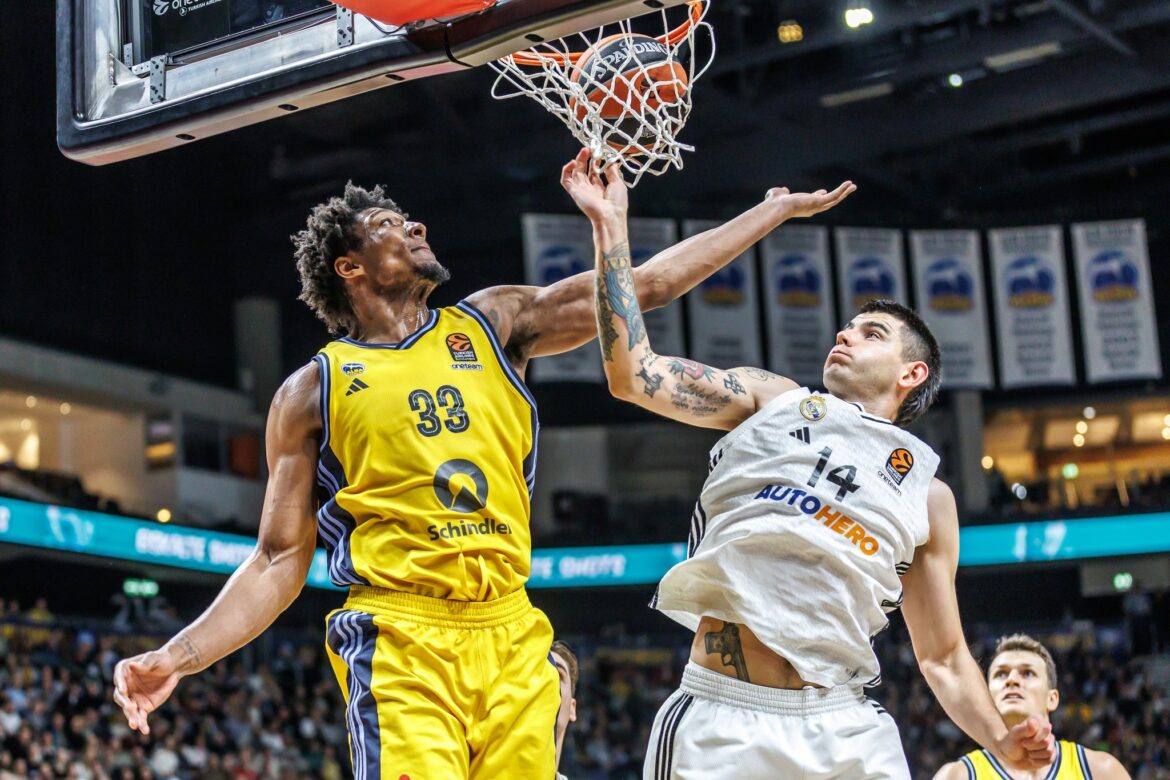 Alba Berlin unterliegt in der Euroleague Real Madrid