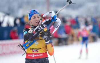 Biathletin Preuß verpasst Sieg nur um 1,4 Sekunden