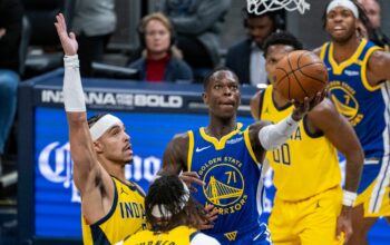 Ohne Stephen Curry: Schröders Warriors unterliegen Pacers