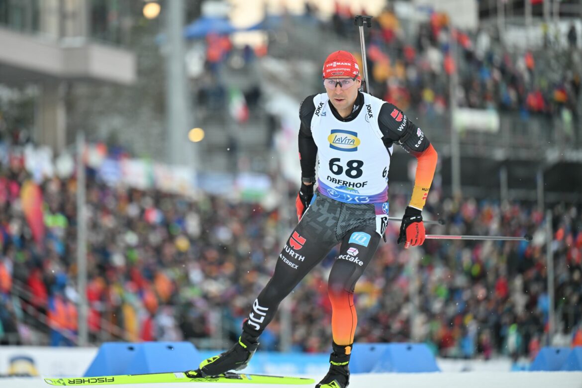 Biathlet Nawrath lauft in Verfolgung auf Rang 16