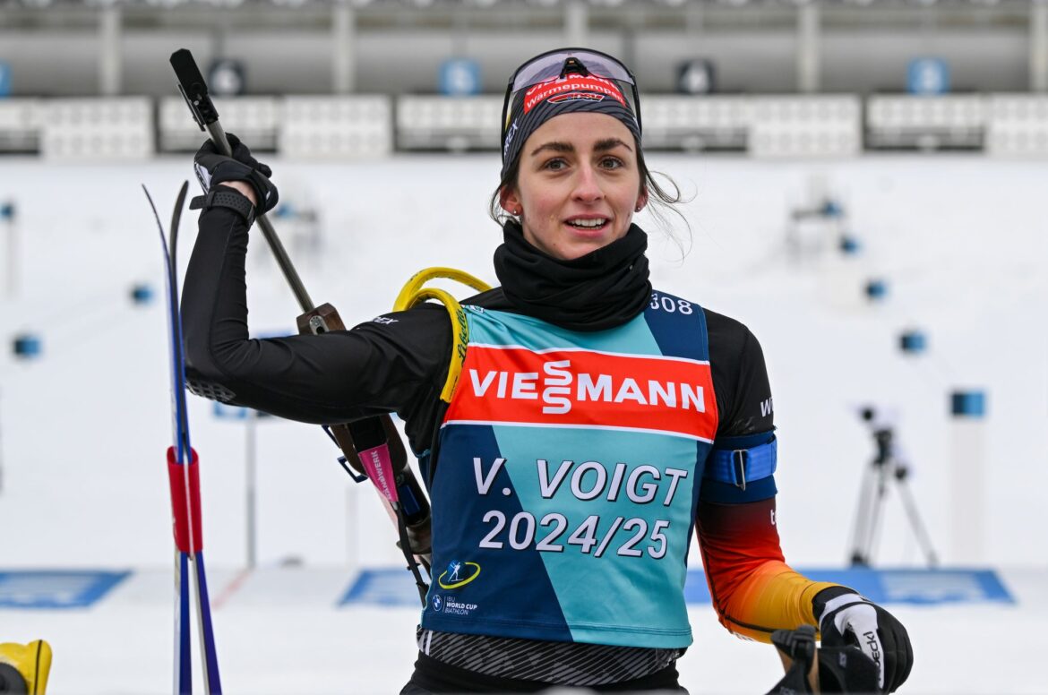 Biathletin Voigt im vorläufigen Aufgebot für Heimweltcup