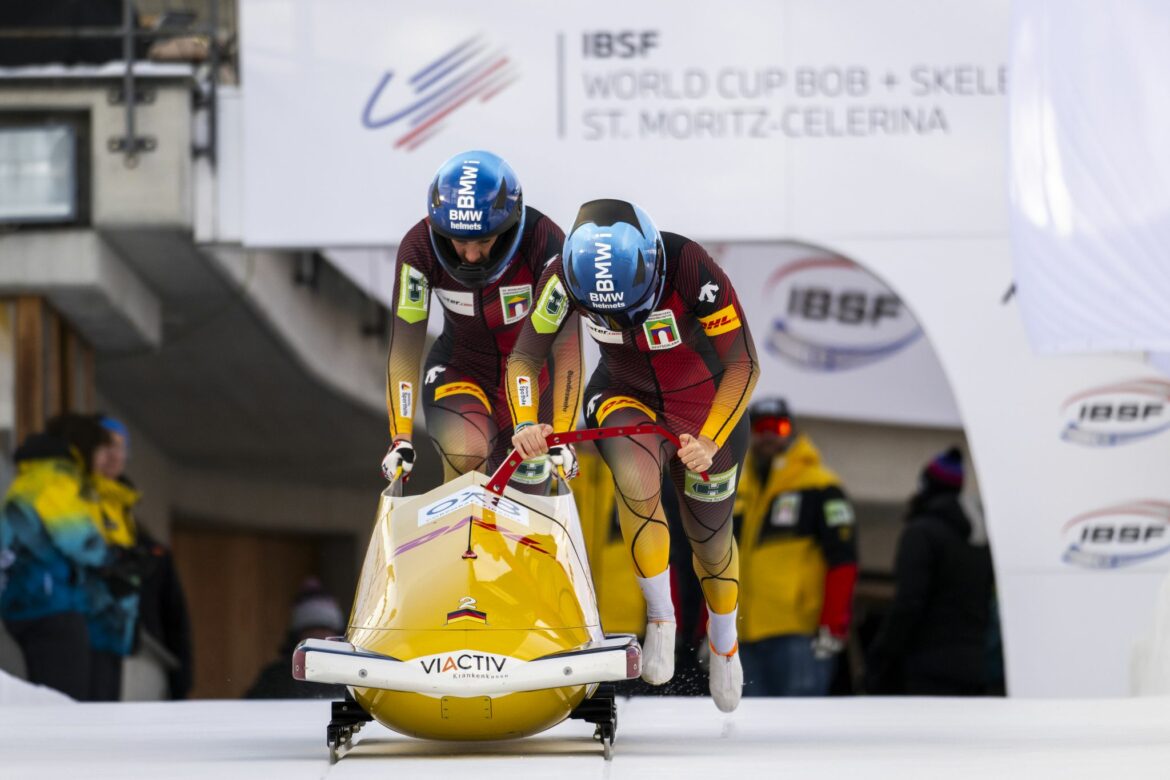 Kalicki/Fiebig gewinnen in St. Moritz – Drei BSD-Bobs vorn