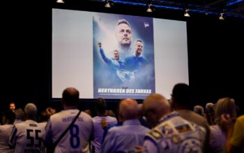 Hertha-Sondertrikot zum ersten Todestag von Bernstein