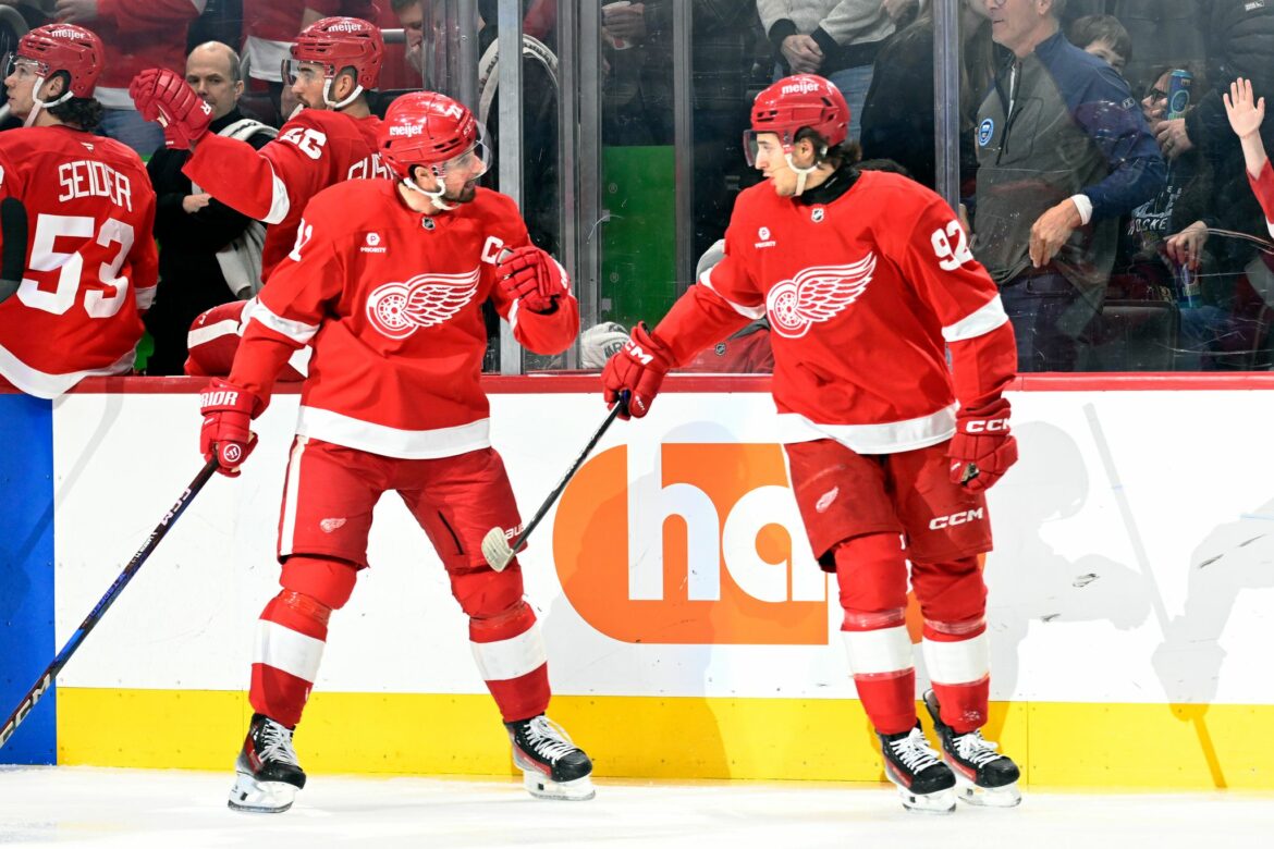 Seiders Red Wings bauen NHL-Siegesserie aus