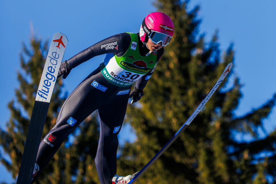 Kombiniererin Armbruster wird Dritte in Seefeld