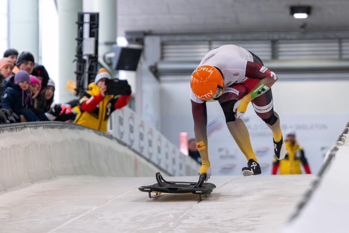 Skeleton-Olympiasieger Grotheer und Neise Weltcup-Dritte