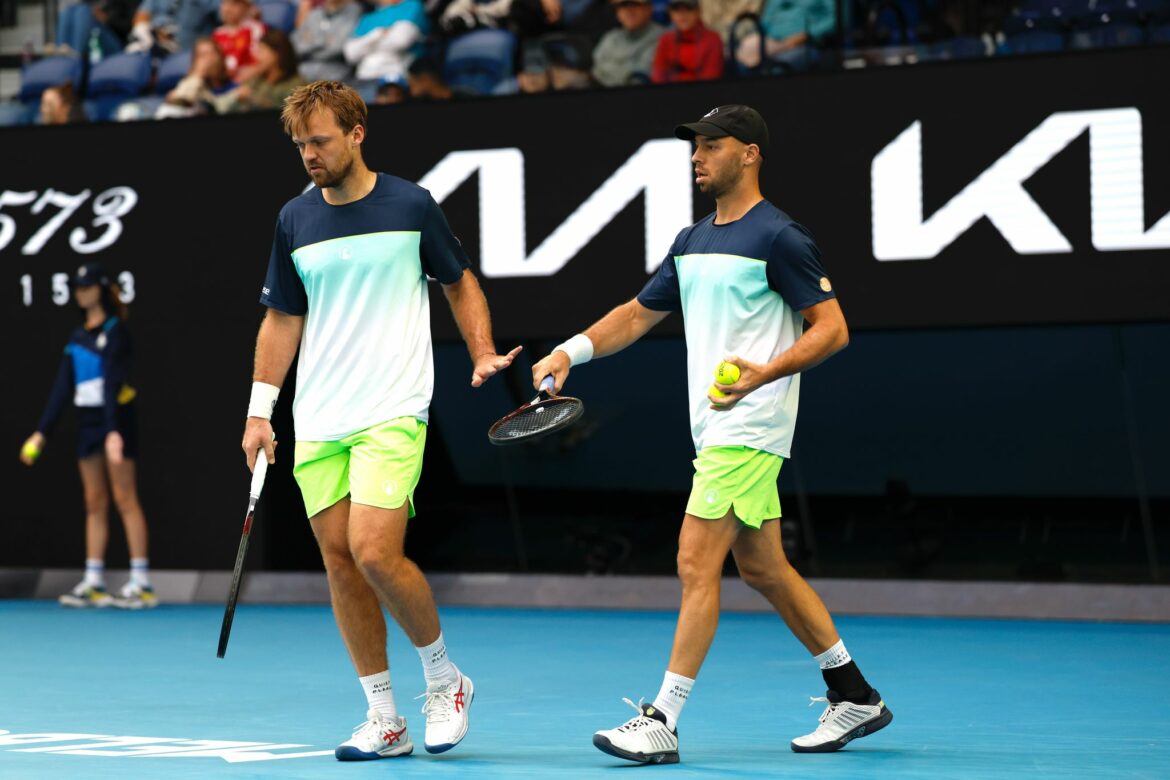 Doppel Krawietz/Pütz verpasst Finale der Australian Open