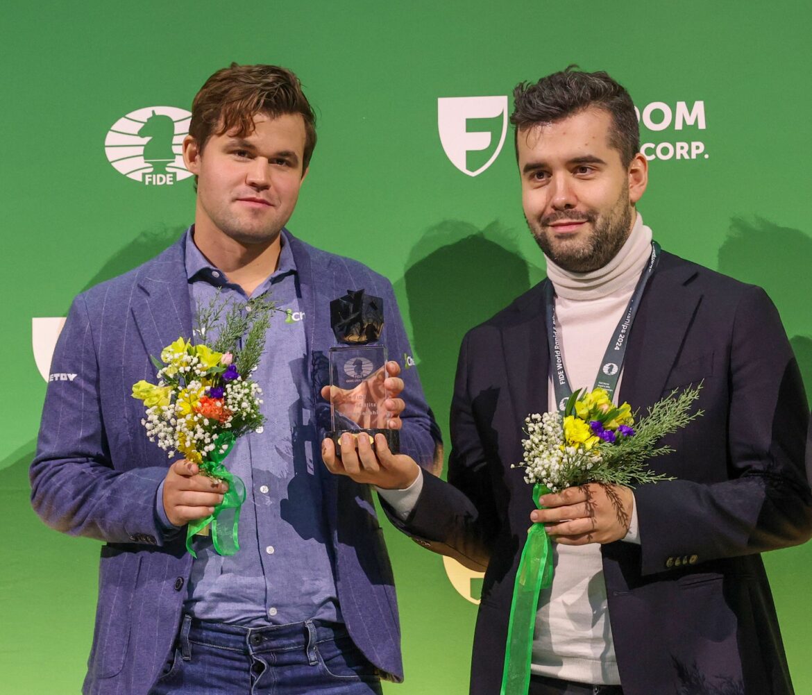 Carlsen und Nepomnjaschtschi teilen Titel bei Blitzschach-WM