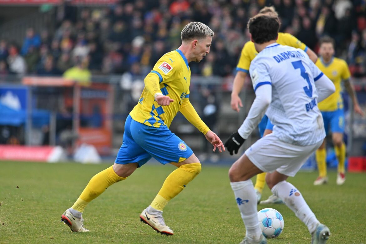 Braunschweig feiert wichtigen 1:0-Sieg über Darmstadt