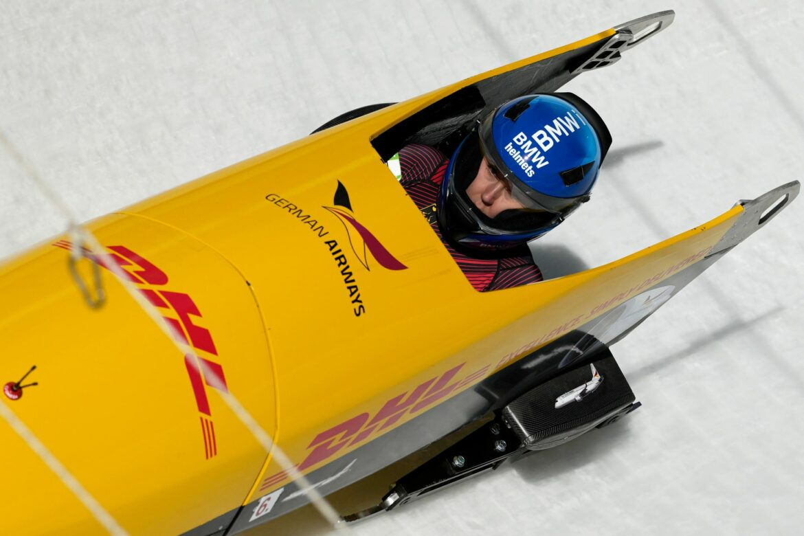 Weltmeisterin Laura Nolte holt EM-Titel im Monobob