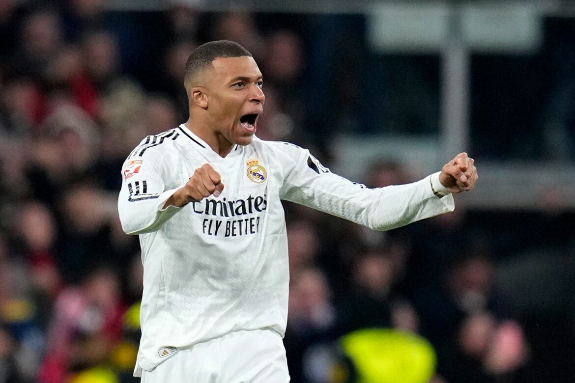 Mbappé rettet Real Madrid im Stadt-Duell die Tabellenführung