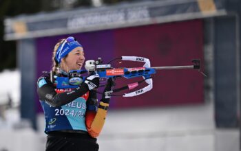 Preuß führt deutsche Mixedstaffel bei Biathlon-WM an