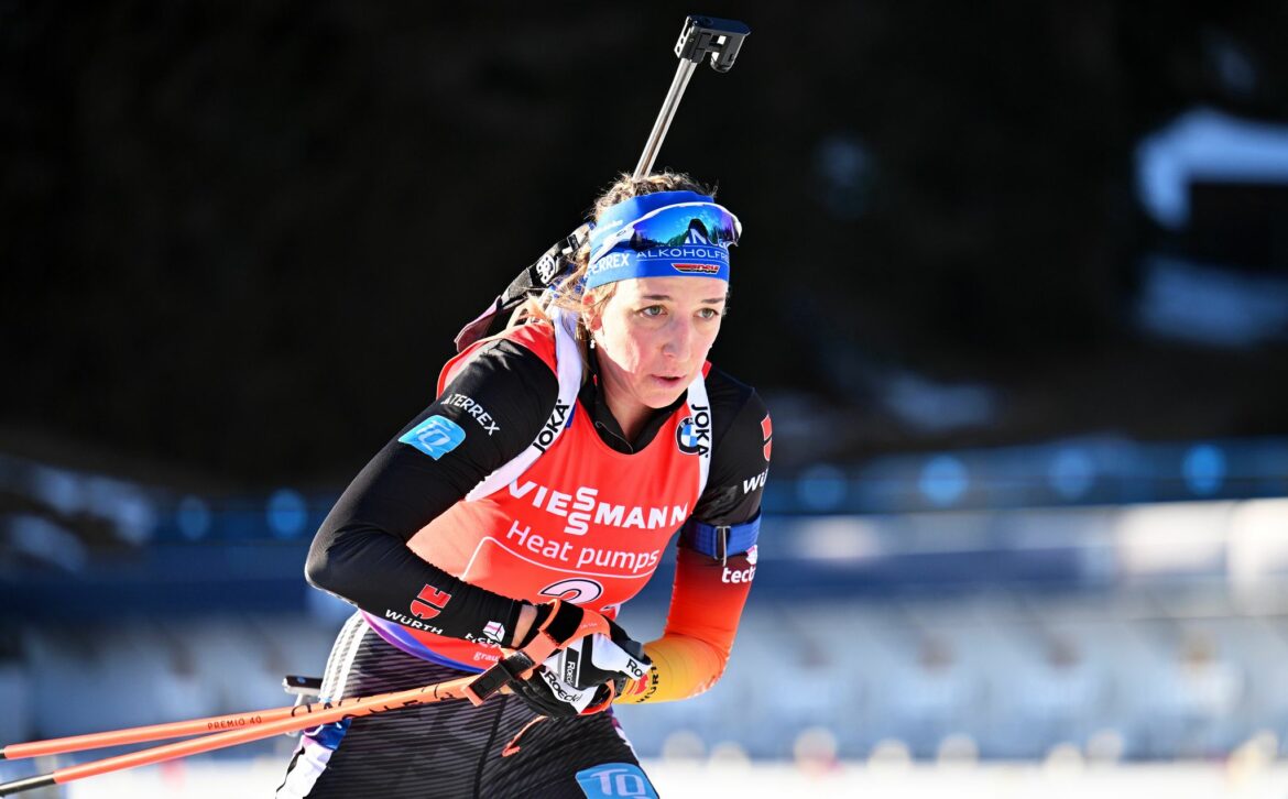 Preuß führt deutsche Frauenstaffel bei Biathlon-WM an