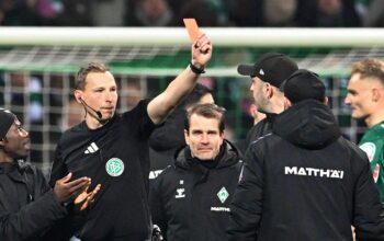 Sportgericht: Werder-Trainer Werner für ein Spiel gesperrt