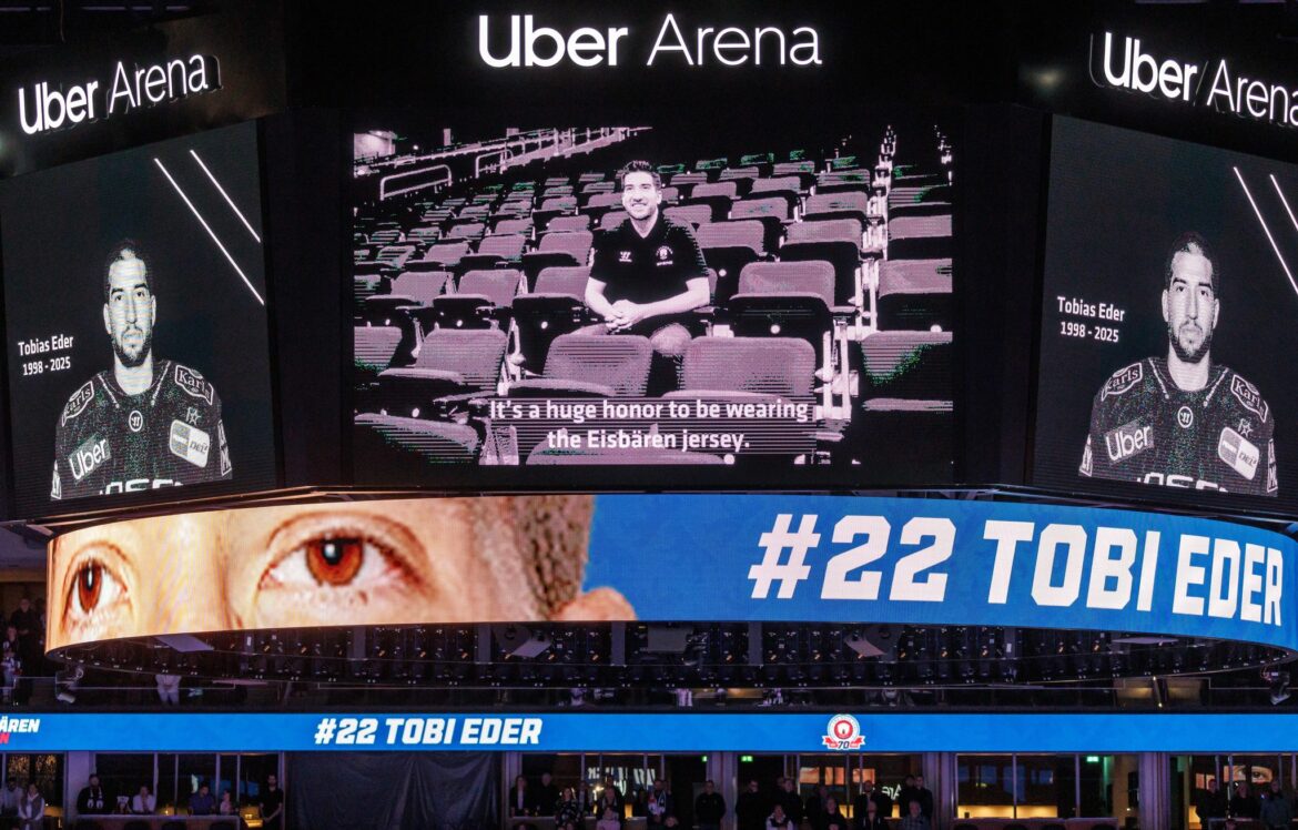 Nach Eders Tod: Tränen und Stille vor Eisbären-Spiel