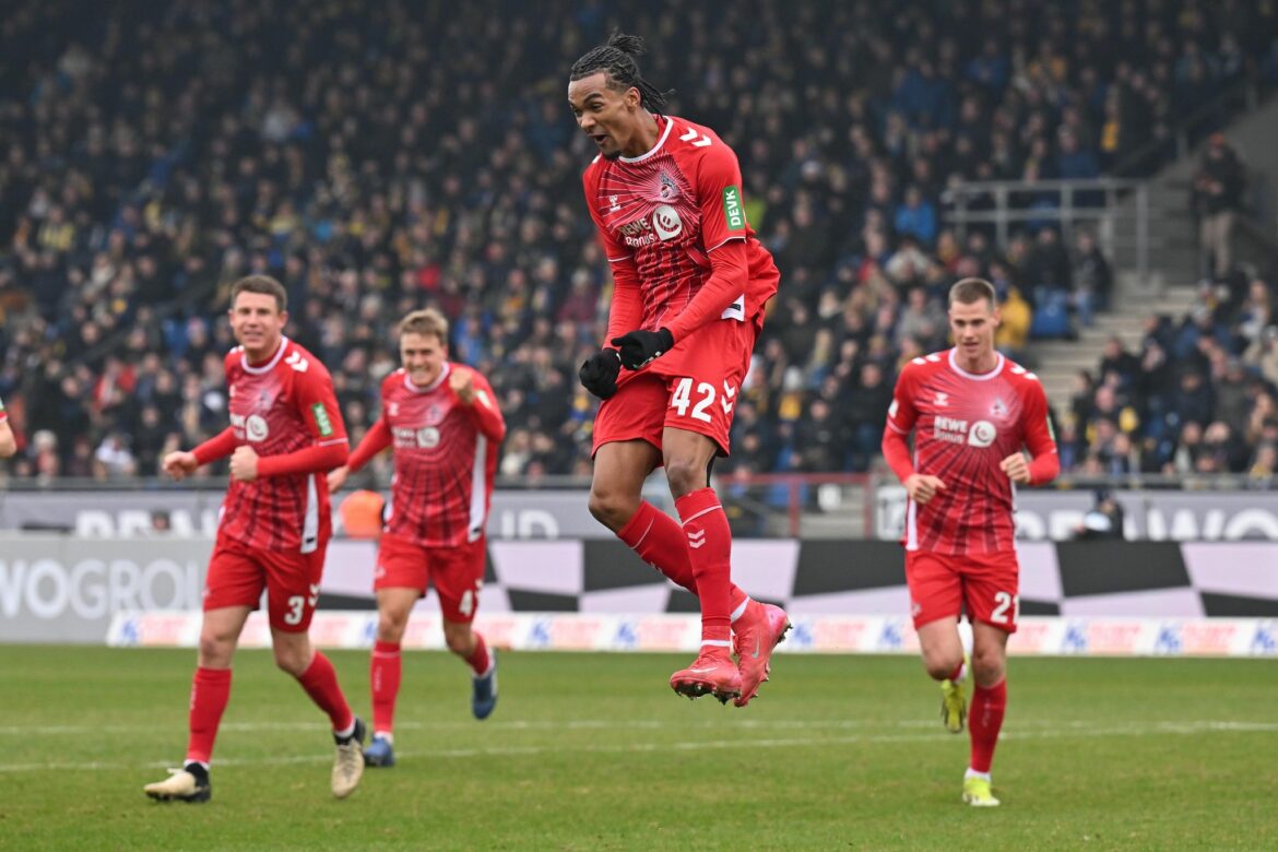 2:1 in Braunschweig: 1. FC Köln ist wieder Erster